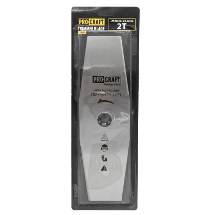 Nůž křovinořezu (305*90*25.4) 2T (nerez) PROCRAFT | H-2T/H