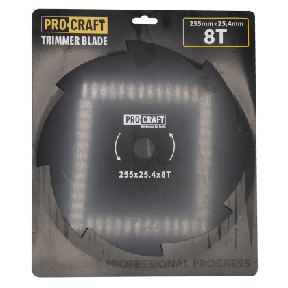 Nůž křovinořezu (kotouč) (D255*25.4) 8T PROCRAFT | H-8T