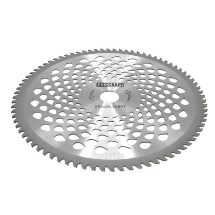 Nůž křovinořezu (kotouč) (D255*25.4) 40T karbid wolframu PROCRAFT | H/P-40T