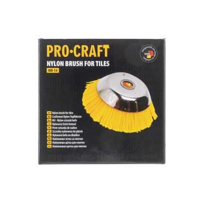 Nylonový kartáč do křovinořezu na dlažbu PROCRAFT | MR-14