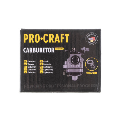 Karburátor s velkým ovorem 2.takt  1E40F/44F PROCRAFT | 1E40F-13E