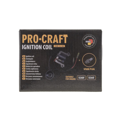 Cívka zapalování + svíčka 1E40F/44F PROCRAFT | 1E40F-15+16E