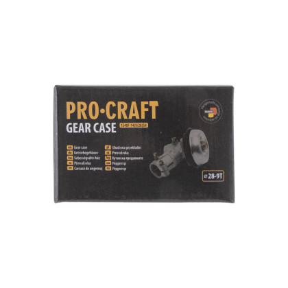 Spodní reduktor křovinořezu (9/28) PROCRAFT | 1E40F-14(9/28)SH
