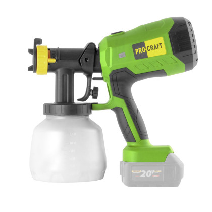 Aku stříkací pistole Procraft PSE40bb (bez baterie a nabíječky) | PSE40bb