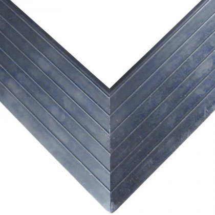 Hliníkový náběhový rám pro vstupní rohože a čistící zóny 60 x 260 - 6,5 x 1,6 cm