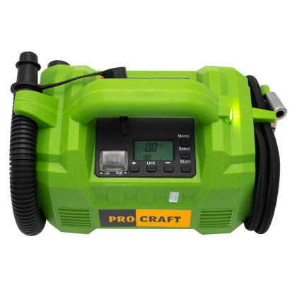 PROCRAFT LK30 Aku kompresor s kobinací nafukování hubicí (bez baterie a nabíječky)