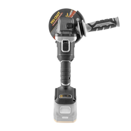 Aku úhlová bruska Procraft Industrial AG125B (bez baterie a nabíječky) | AG125B-BB