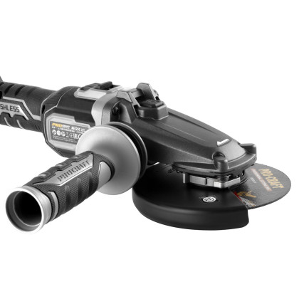 Aku úhlová bruska s plochou hlavou Procraft Industrial AG125C (bez baterie a nabíječky) | AG125C bb