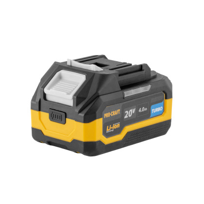 Sada baterie 20V 4Ah (2 ks) + 1 nabíječka Procraft PBC-Set 2 | PBC-Set 2