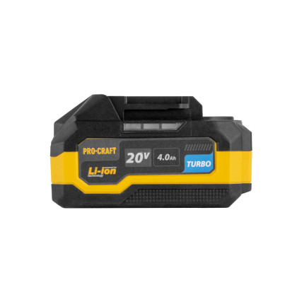 Sada baterie 20V 4Ah (2 ks) + 1 nabíječka Procraft PBC-Set 2 | PBC-Set 2