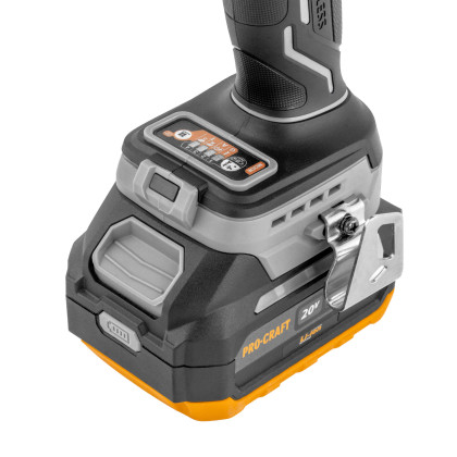 Aku rázový utahovák Procraft Industrial ID20A  (1 baterie) | ID20A-1b
