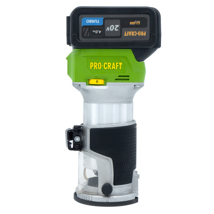 Aku frézka horní Procraft POB24 (bez baterie a nabíječky) | POB24bb