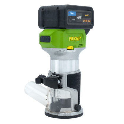 Aku frézka horní Procraft POB24 (bez baterie a nabíječky) | POB24bb