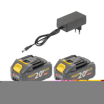 Aku křovinořez Procraft ATA-40C + dvouramenný popruh a ochranný štít | ATA-40C/20SH/CH/FACE-GUARD