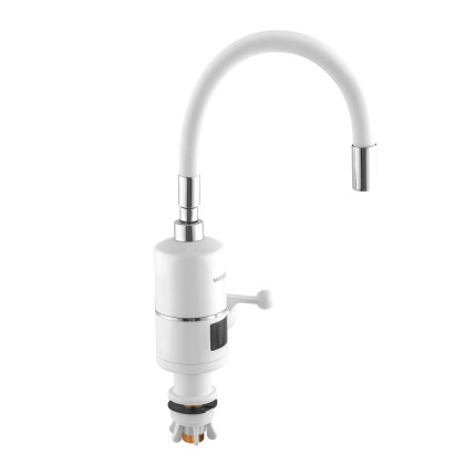 Baterie s elektrickým ohřevem vody a flexi výtokem ELW06-EF-WHITE, bílá | ELW06-EF-WHITE