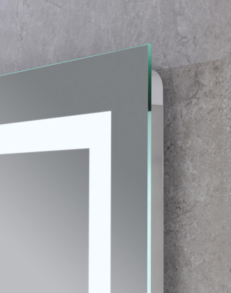 Koupelnové zrcadlo s LED osvětlením, protizamlžovací funkcí a regulací jasu, MR07-50×80 Hard | MR07-50×80 Hard