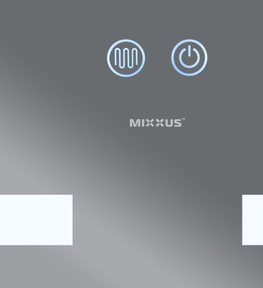 Koupelnové zrcadlo s LED osvětlením, protizamlžovací funkcí a regulací jasu, MR07-50×80 Hard | MR07-50×80 Hard