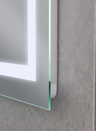 Koupelnové zrcadlo s LED osvětlením, protizamlžovací funkcí a regulací jasu, MR08-80×60-REVERSE Tall | MR08-80×60-REVERSE Tall