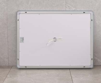 Koupelnové zrcadlo s LED osvětlením, protizamlžovací funkcí a regulací jasu, MR09-80×60-REVERSE Twee | MR09-80×60-REVERSE Twee