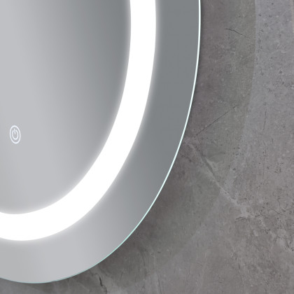 Koupelnové zrcadlo s LED osvětlením, protizamlžovací funkcí a regulací jasu, MC03-60 Plain | MC03-60 Plain