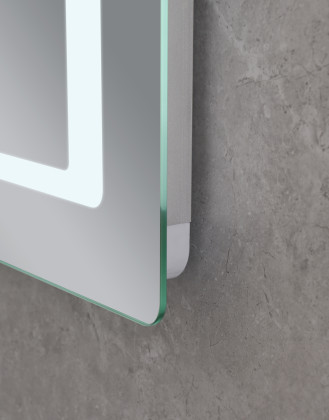 Koupelnové zrcadlo s LED osvětlením, protizamlžovací funkcí a regulací jasu, MR13-80×60-REVERSE Styl | MR13-80×60-REVERSE Style