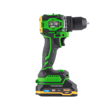 Aku šroubovák Procraft PA18Pro2 + sada bitů | PA18Pro2-1B-C