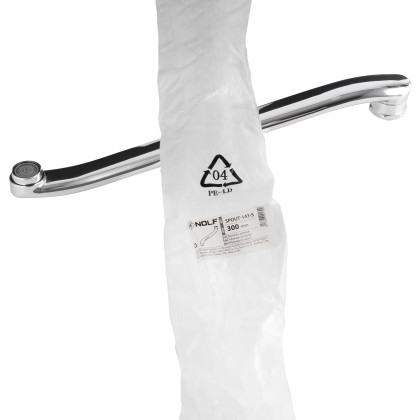 Ramínko výtokové tvarované NOLF, SPOUT-143-S 300mm (NF3020) | SPOUT-143-S 300mm