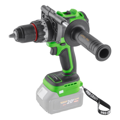 Sada aku šroubovák Procraft PA18ProBL s 2x baterie a nabíječkou 20/1 + sada bitů BS-37 a taškou | SPA18ProBL-BB/2x20-4/20-1/BS-37/BG400