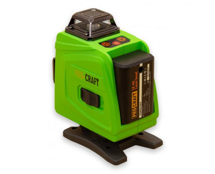 Laser zelený liniový, křížový samonivelační Procraft LE-4G + laserový měřič vzdálenosti PLDM120 | SPLDM120/LE-4G