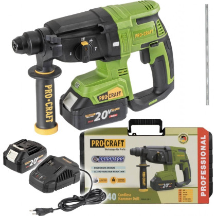 PROCRAFT PHA40 Kladivo vrtací aku