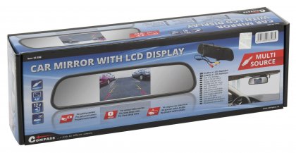 LCD display/zrcátko na zpětné zrcátko