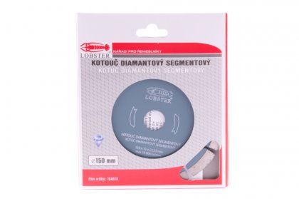 Diamantový kotouč segmentový 150mm