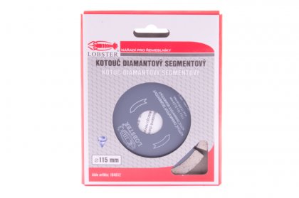 Diamantový kotouč segmentový 115mm