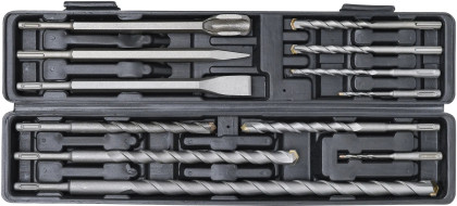 Sekáče a vrtáky do betonu SDS, 5 - 20 mm, sada 12 ks - B2005