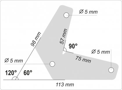 Magnetické držáky svářečské 2ks 10kg