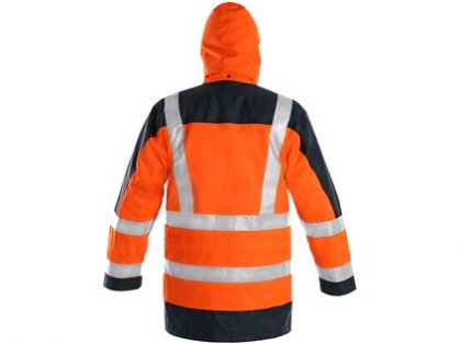 Výstražná bunda CXS LONDON, 5v1, pánská, oranžovo-modrá, vel. L