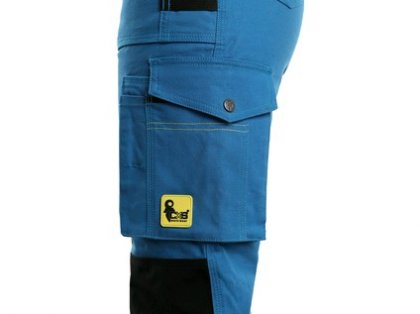 Kalhoty CXS STRETCH, dámské, středně modro - černé, vel. 44