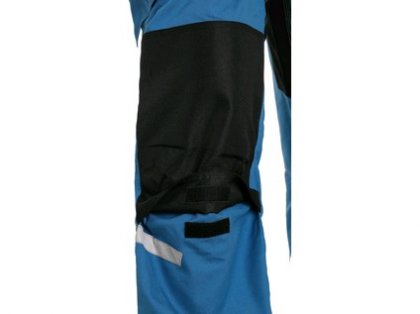 Kalhoty CXS STRETCH, 170-176cm, pánská, středně modrá-černá, vel. 48