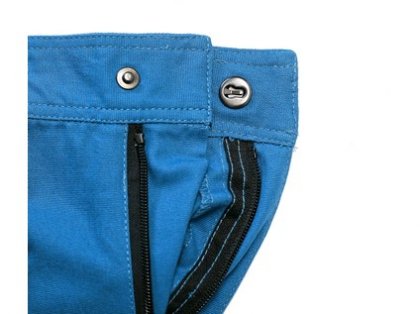 Kalhoty CXS STRETCH, 170-176cm, pánská, středně modrá-černá, vel. 62
