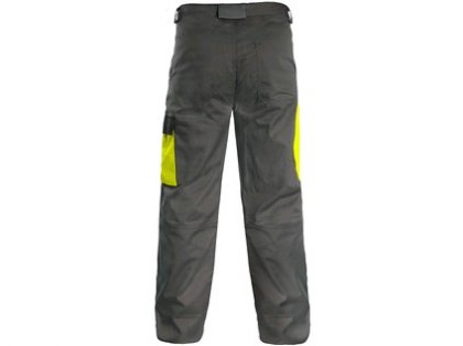 Kalhoty CXS PHOENIX CEFEUS, šedo-žlutá, vel. 60