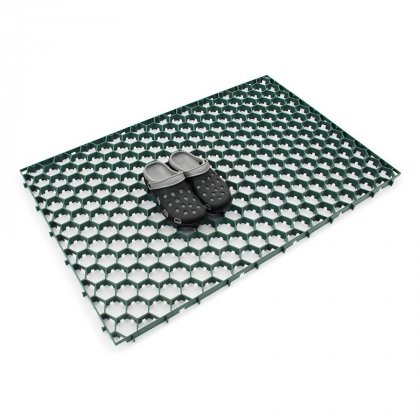 Zelená plastová zatravňovací dlažba Linea Salvaprato - 115,7 x 75,4 x 3 cm