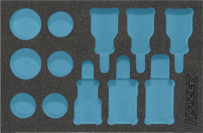 2K vložka z měkké pěny 163-245L Hazet