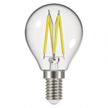LED žárovka Filament Mini Globe 6W E14 teplá bílá