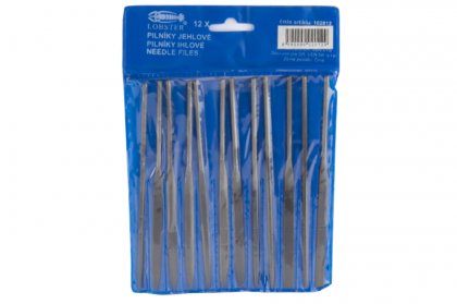 Pilníky na kov jehlové HOBBY, sada 12ks