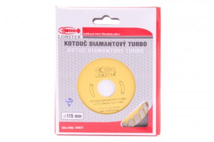 Diamantový kotouč TURBO 115mm