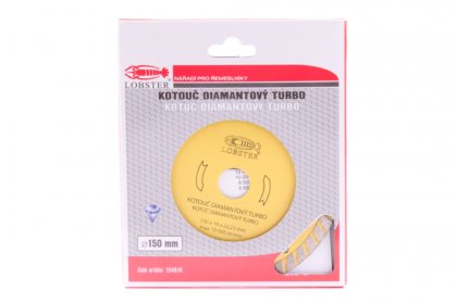 Diamantový kotouč TURBO 150mm