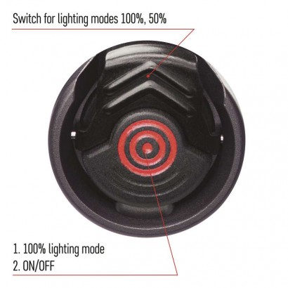 CREE LED kovová svítilna Ultibright 70, P3170, 340lm, 3xAAA