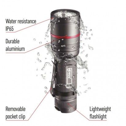 CREE LED kovová svítilna Ultibright 70, P3170, 340lm, 3xAAA