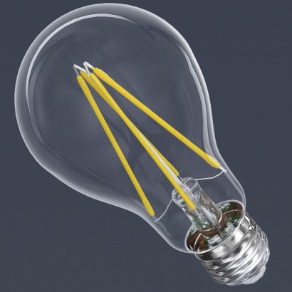 LED žárovka Filament A60 A++ 11W E27 neutrální bílá