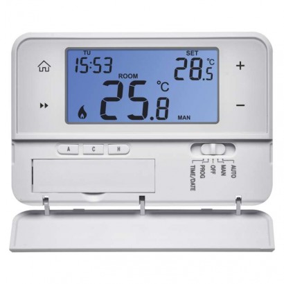 Pokojový termostat s komunikací OpenTherm, drátový, P5606OT